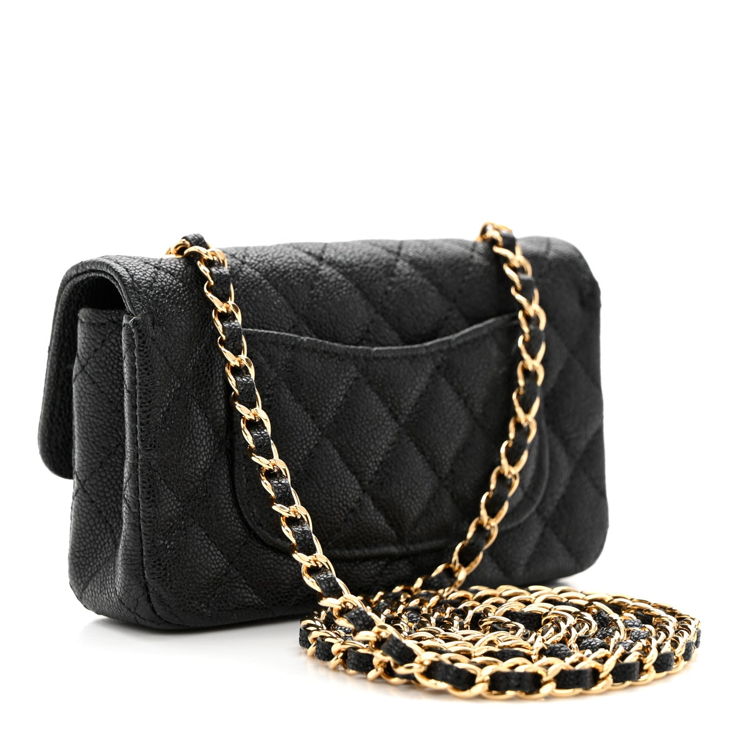 Lambskin Calfskin Tweed Success Story Set of 4 Minis Bags Black