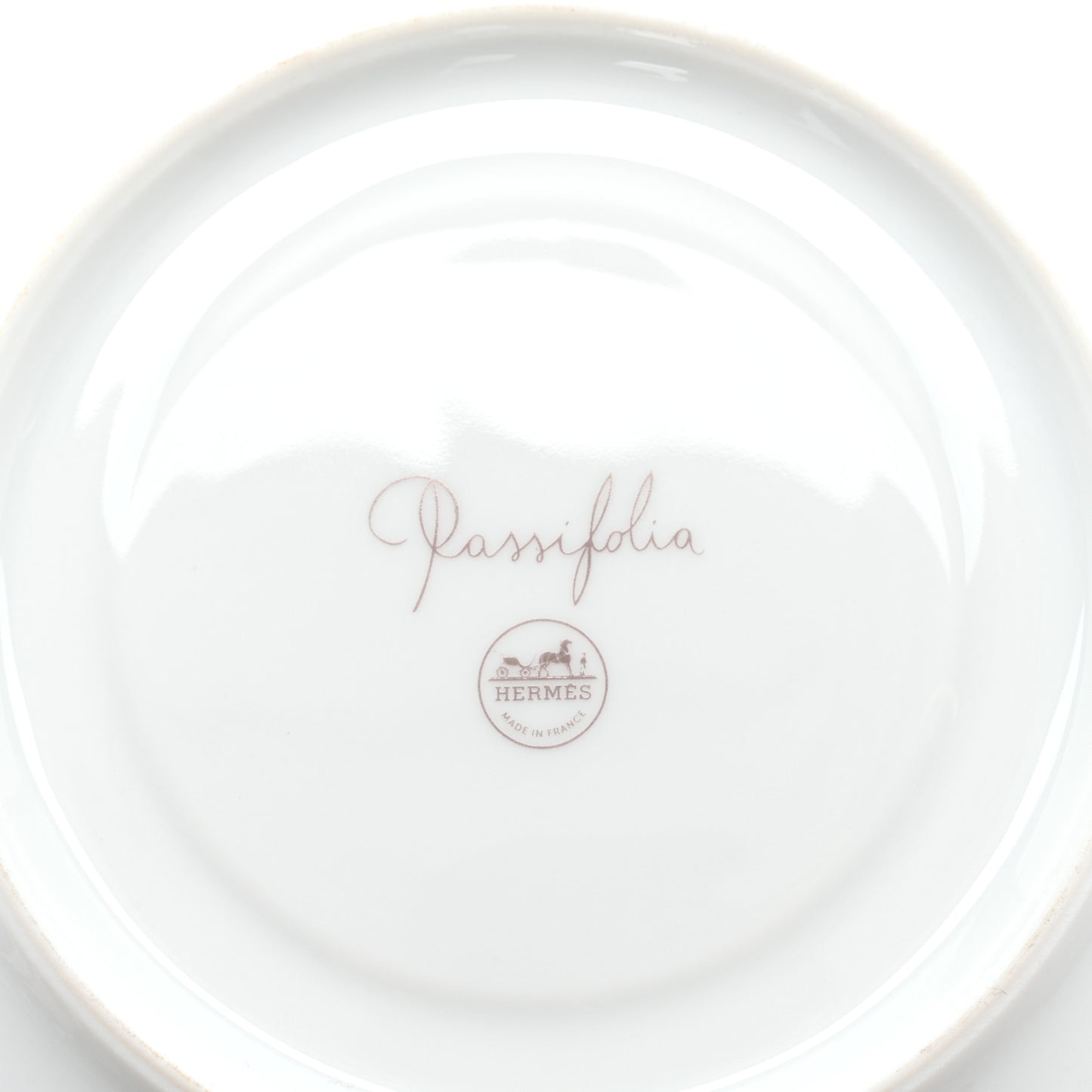 Porcelain Passifolia Tea Cup And Saucer