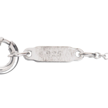 Tiffany Sterling Silver Heart Key Pendant Necklace 7 of 7