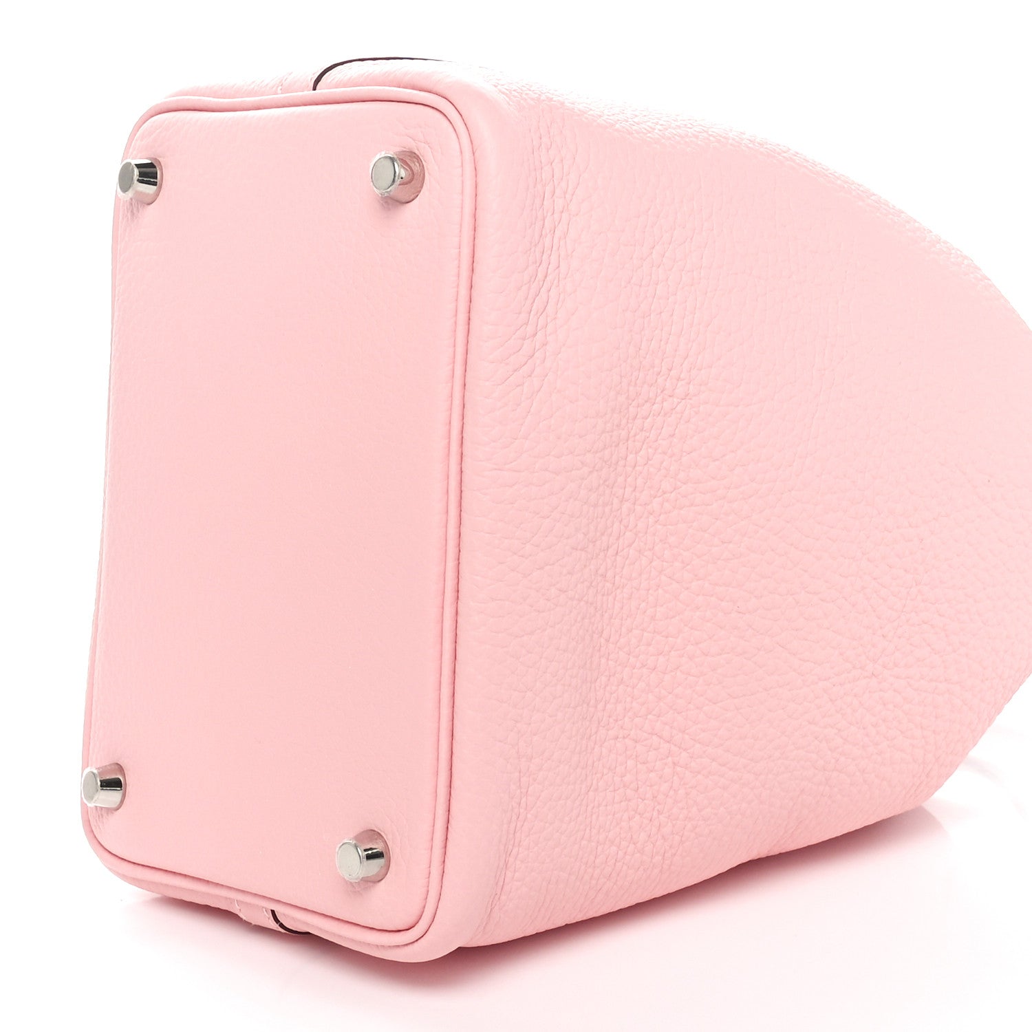 Hermes Taurillon Clemence Picotin Lock 18 PM  Rose Sakura 10 of 11