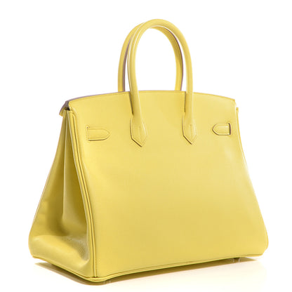 Hermes Epsom Birkin 35 Soufre Sulfur 3 of 23
