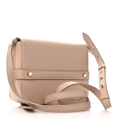 Jimmy Choo Pebbled Calfskin Studded Bag Nude 3 of 8
