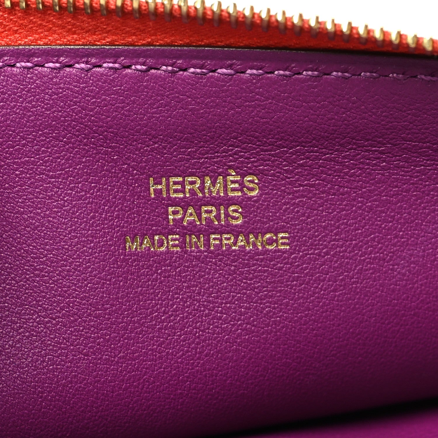 Hermes Evercolor Atout Pouch Terre Battue Anemone 7 of 9