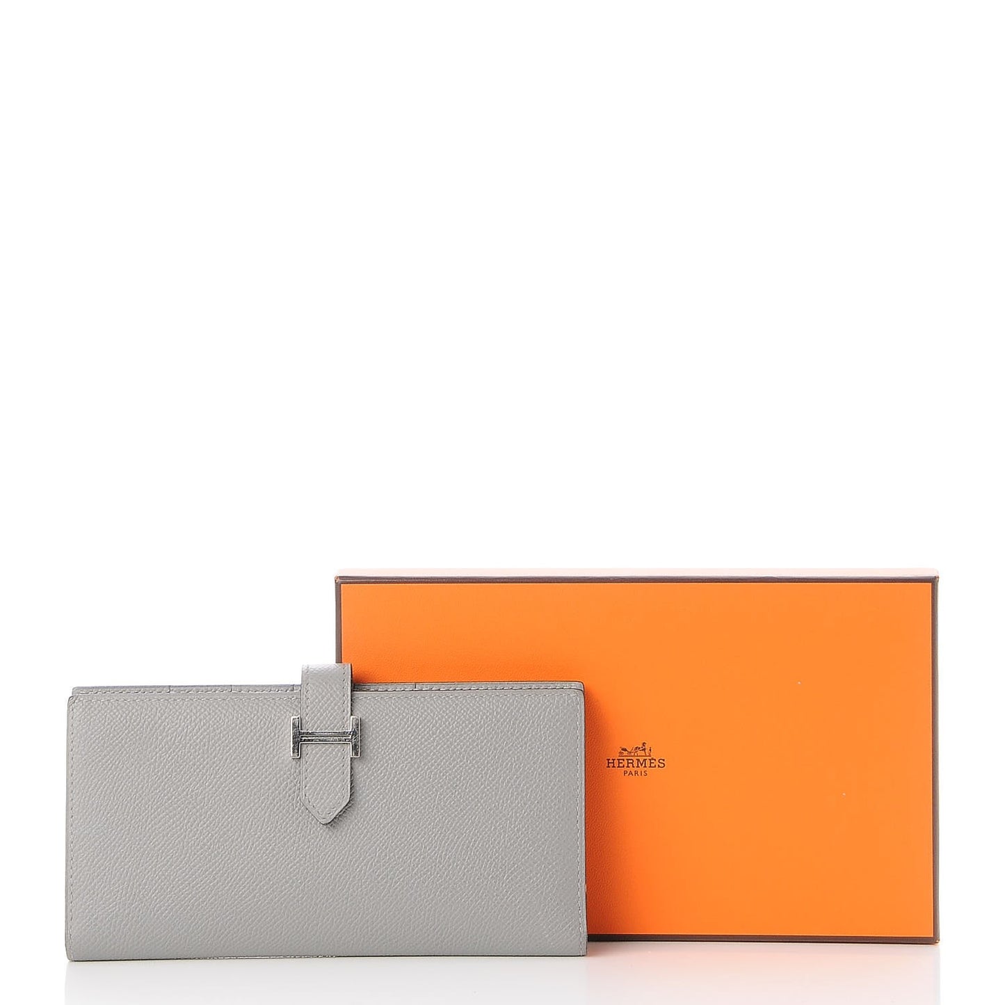 Epsom Bearn Gusset Wallet Gris Mouette