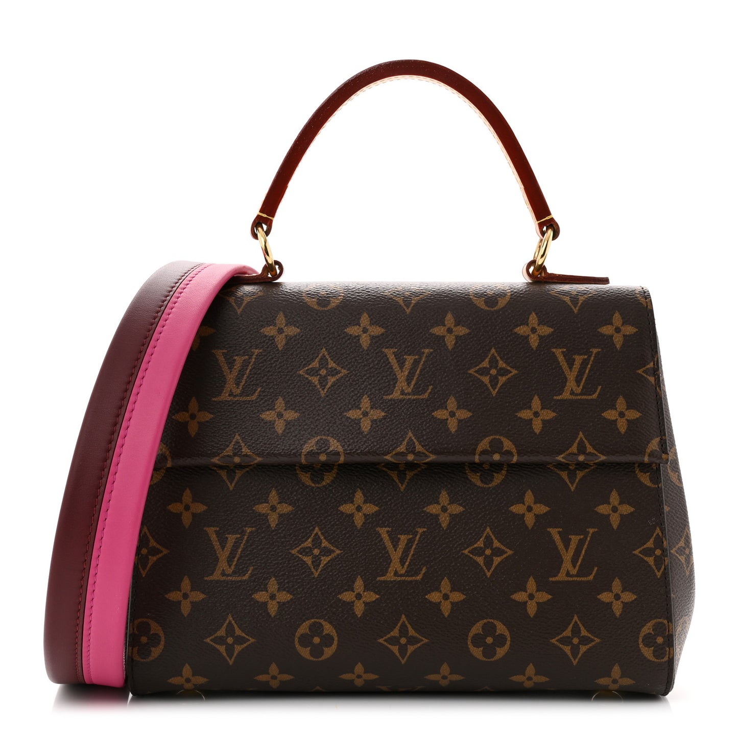 Monogram Cluny BB Bordeaux Fuchsia