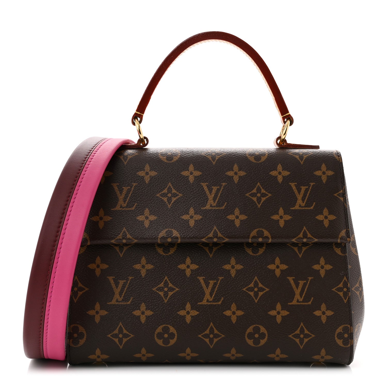 Louis Vuitton Monogram Cluny BB Bordeaux Fuchsia 1 of 10