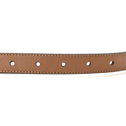 Gucci Moon Calfskin Double G 20mm Belt 90 36 Natural Tan 4 of 4