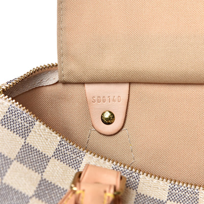 Louis Vuitton Damier Azur Speedy 30 6 of 14