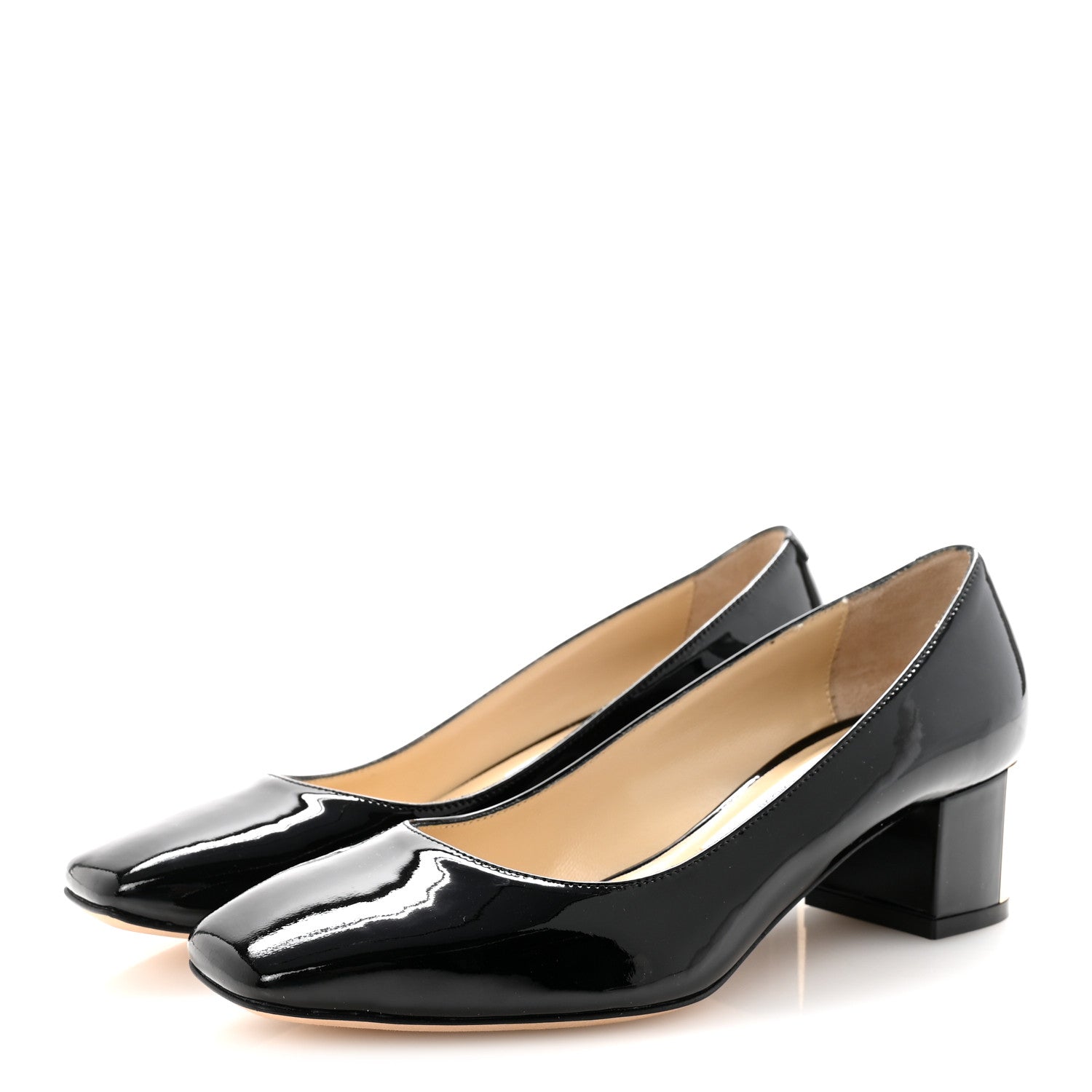 Jimmy Choo Patent Rydea 45 Pumps 36 Black 4 of 9