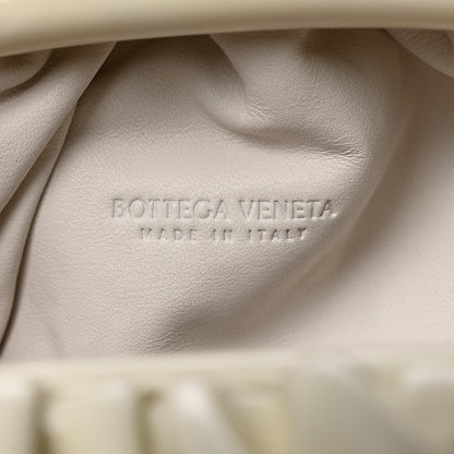 Bottega Veneta BOTTEGA VENETA Spazzolato Calfskin The Mini Sphere Pouch White 6 of 10
