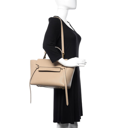 Celine Grained Calfskin Mini Belt Bag Light Taupe 2 of 14