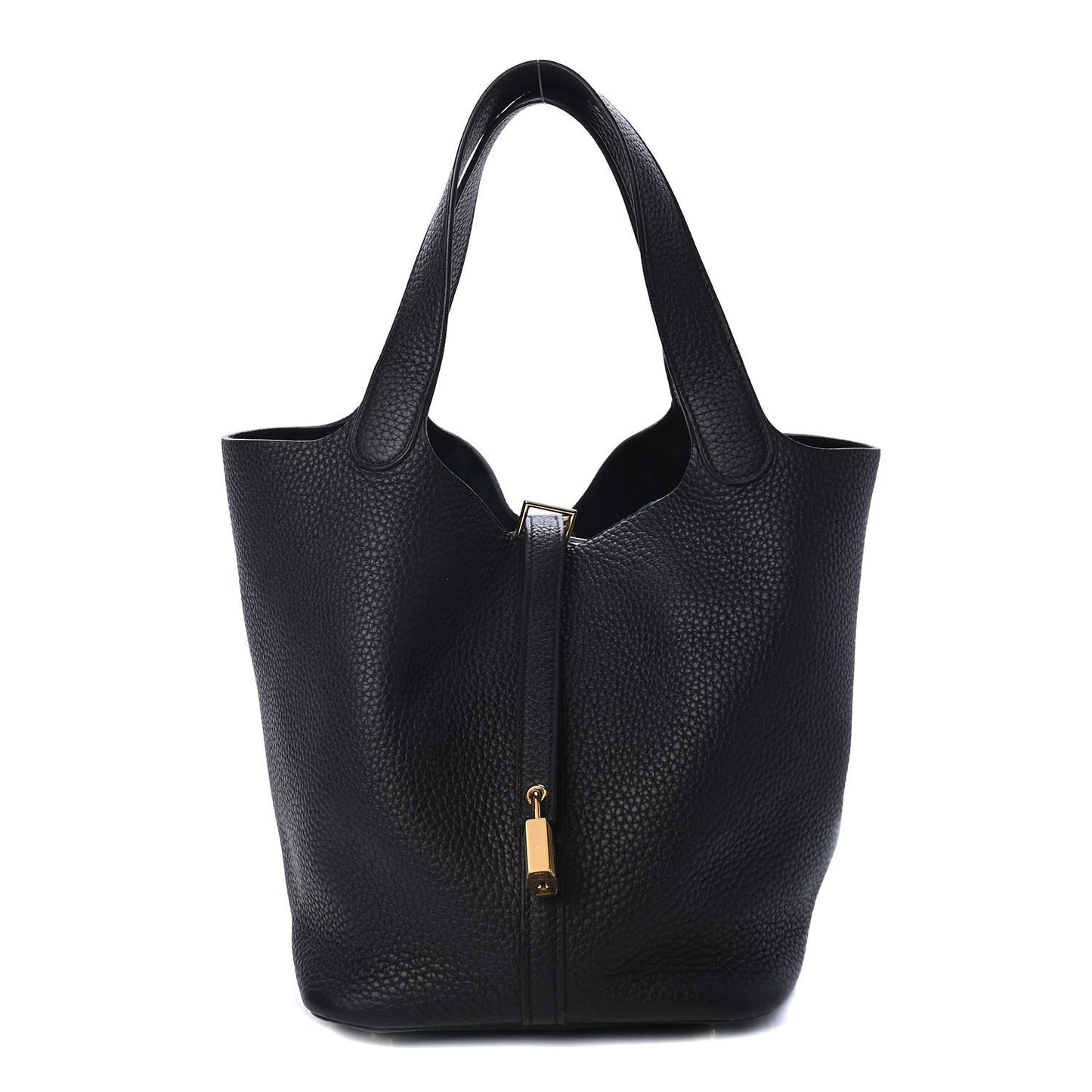 Taurillon Clemence Picotin Lock 22 MM Black