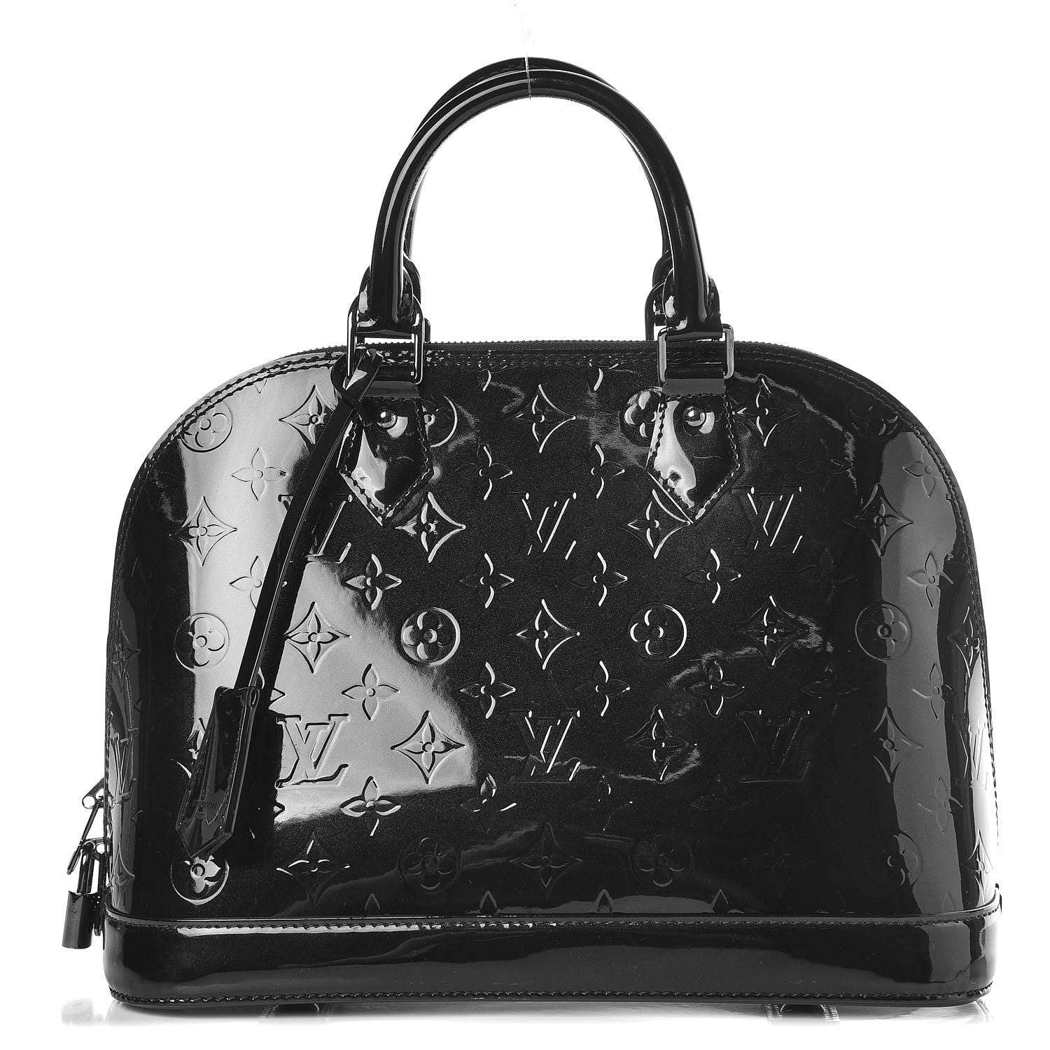 Louis Vuitton Vernis Alma PM Noir Magnetique 1 of 10