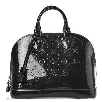 Louis Vuitton Vernis Alma PM Noir Magnetique 1 of 10