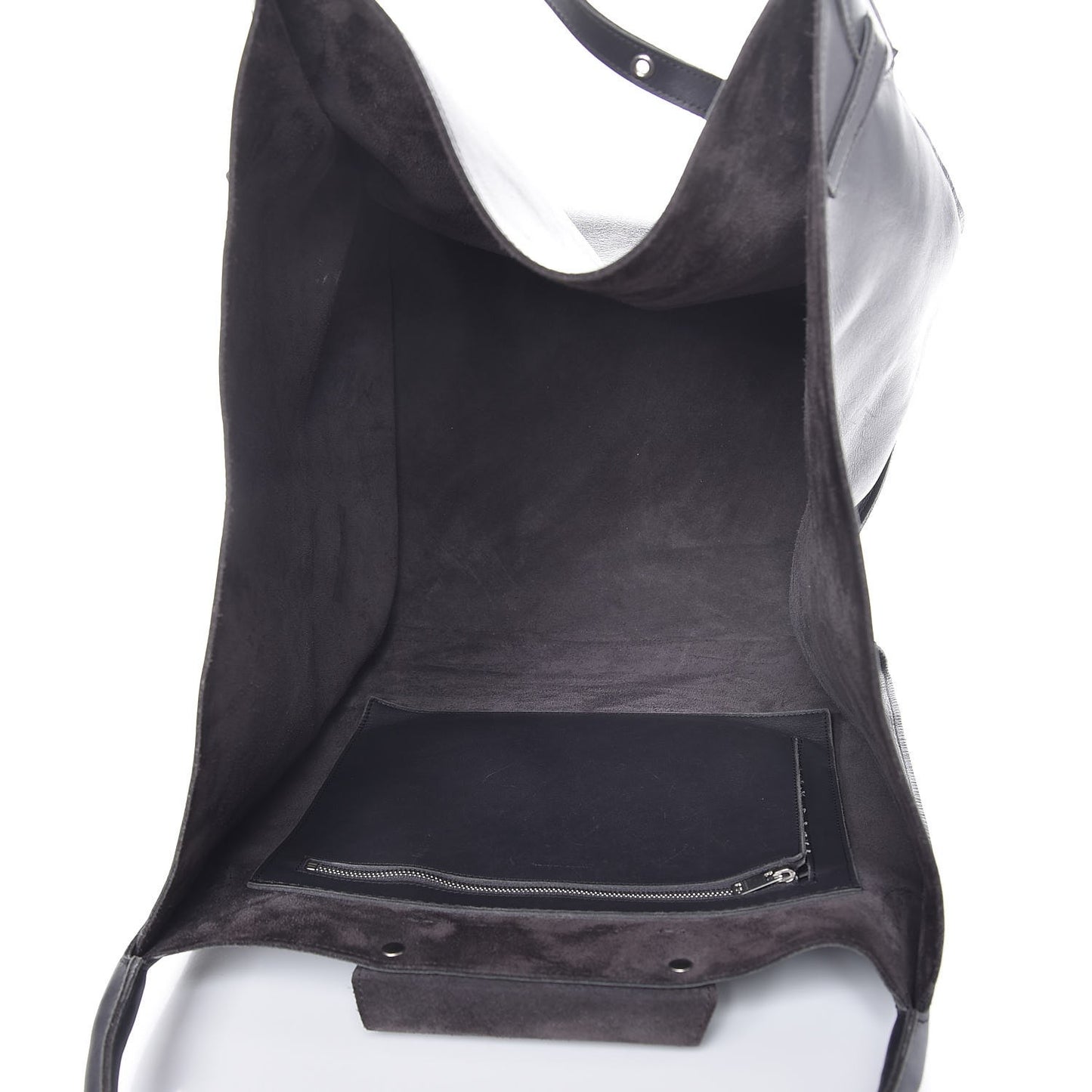 Smooth Calfskin Medium Big Bag Liquorice