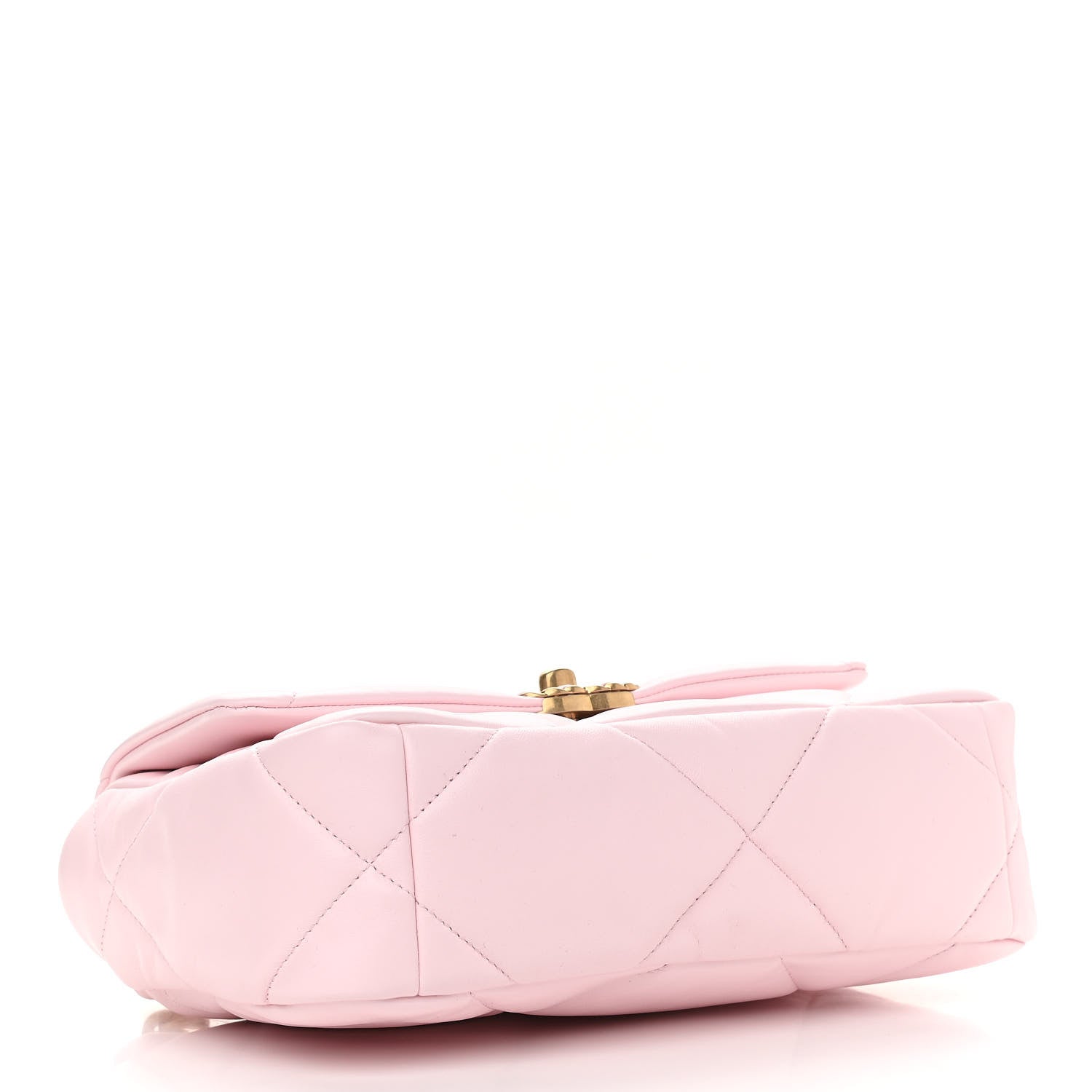 Chanel Lambskin Quilted Medium Chanel 19 Flap Light Pink 4 of 11