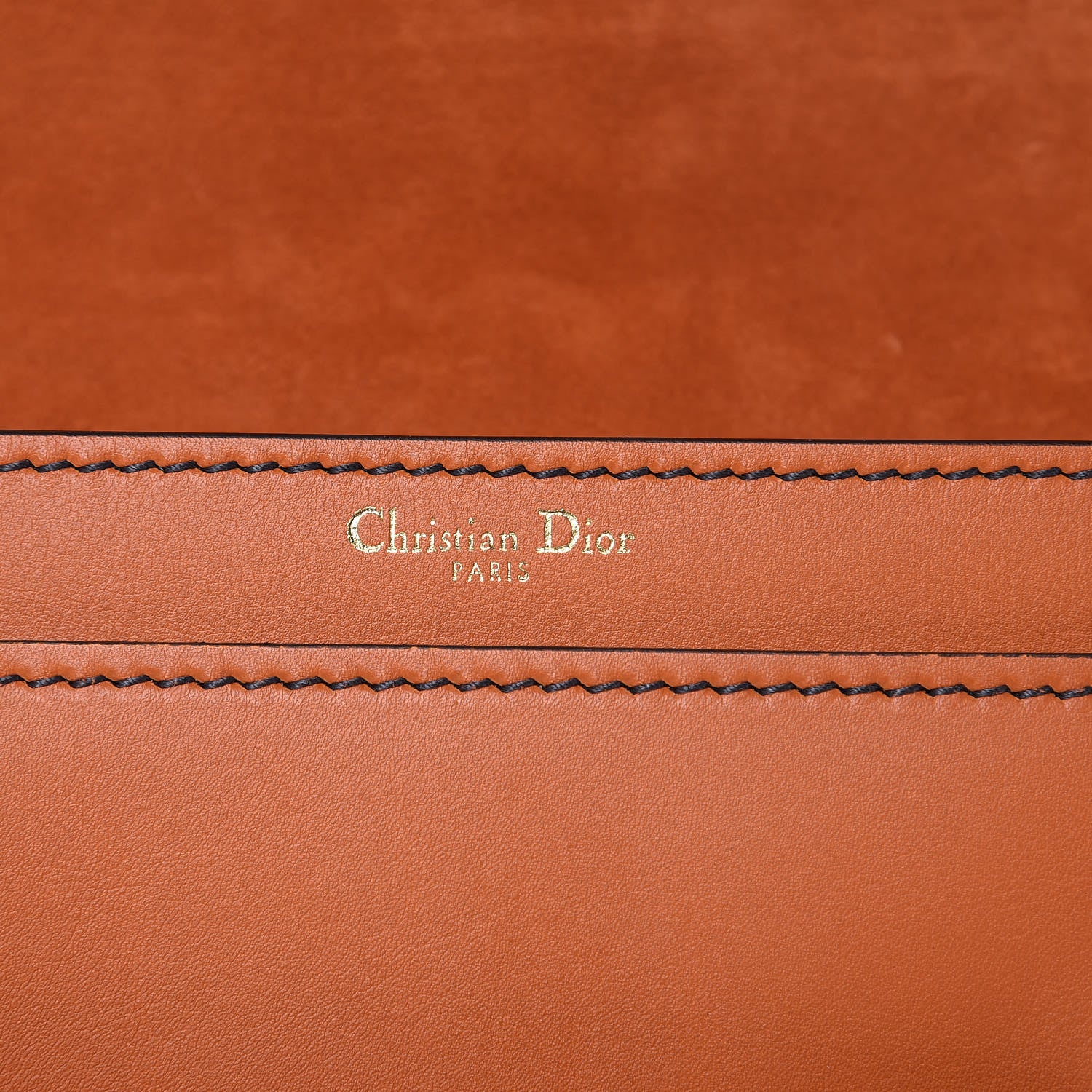 Christian Dior Calfskin J'Adior Chain Flap Bag Orange 6 of 12