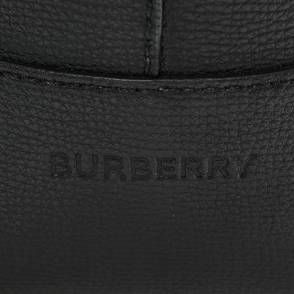 Burberry Calfskin TB Motif Embossed Tote Black 10 of 11