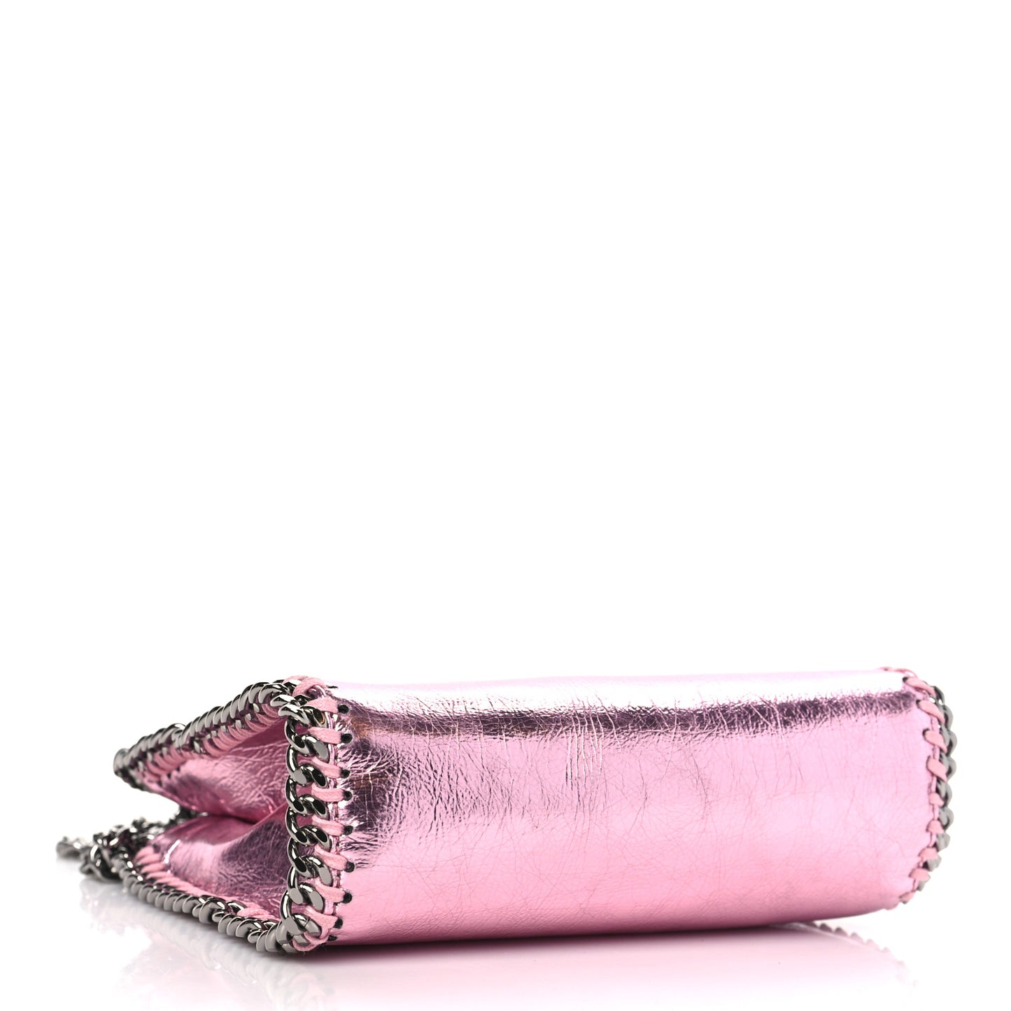 Metallic Eco Alter Nappa Tiny Falabella Tote Pink