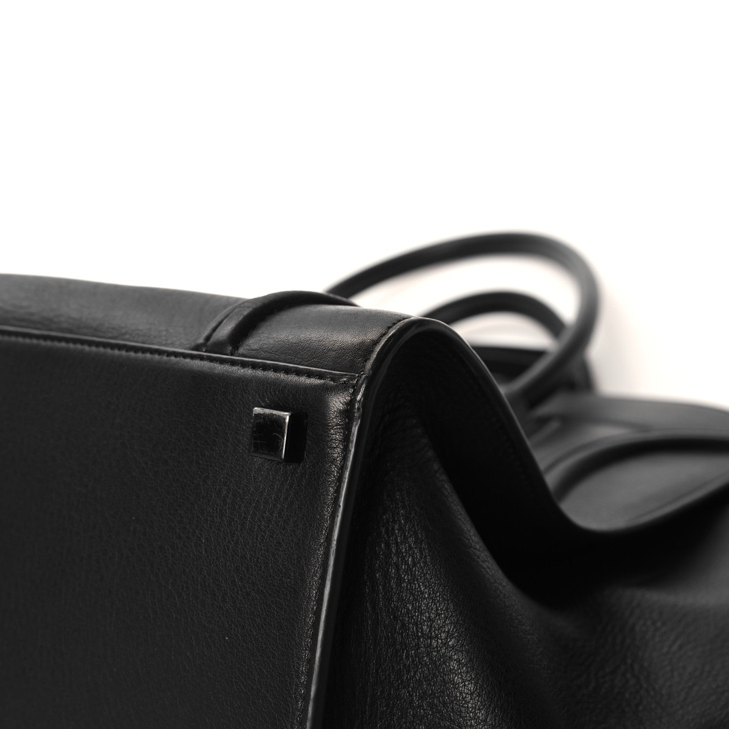 Celine Supple Calfskin Medium Phantom Luggage Black 10 of 12