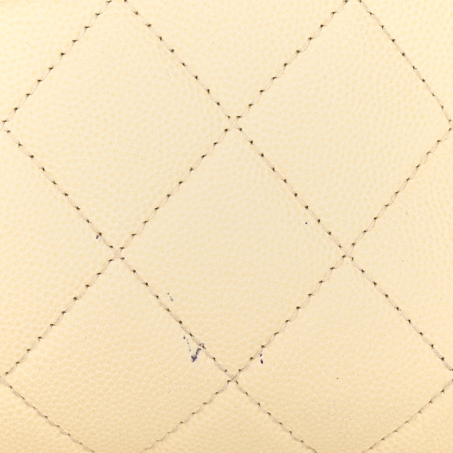 Chanel Caviar Quilted Small In & Out Camera Case White 11 of 12