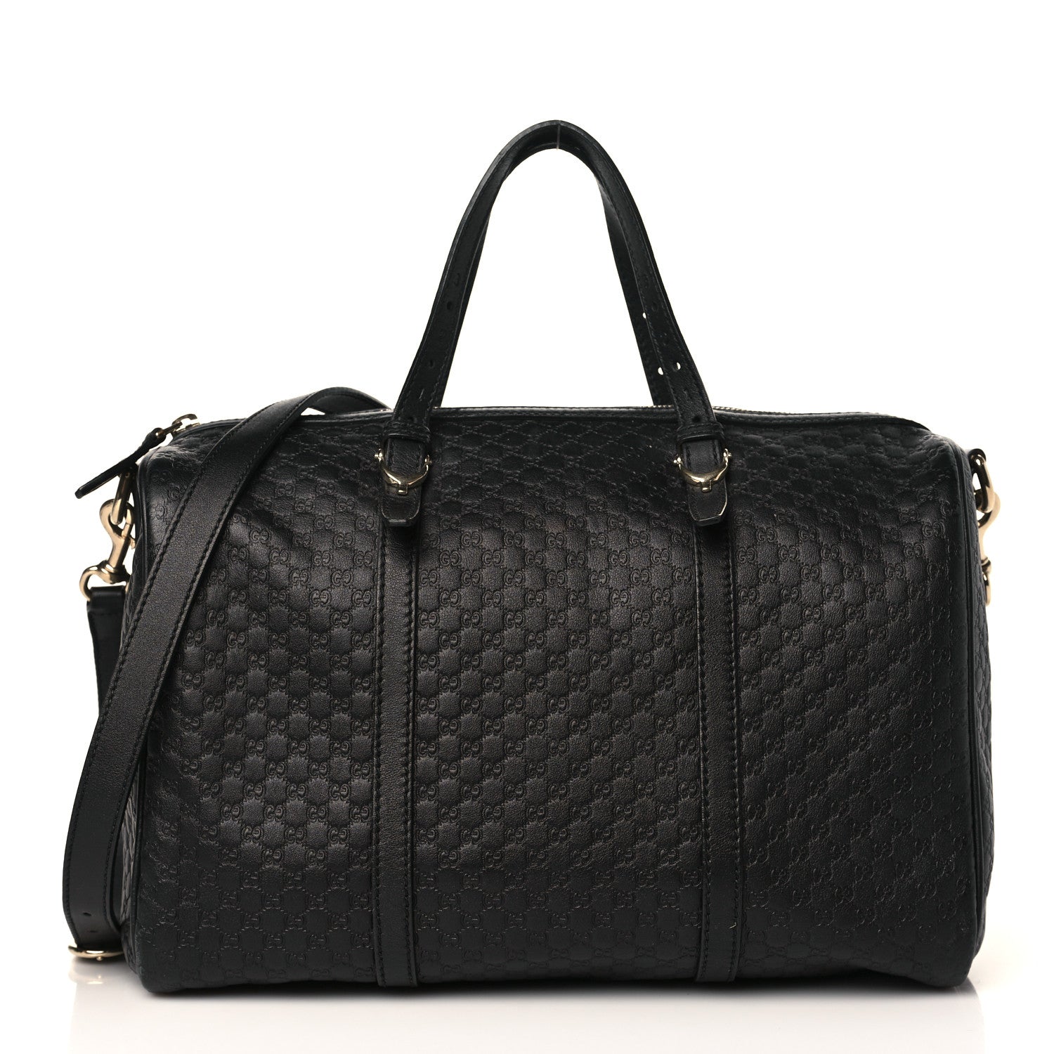 Gucci Soft Microguccissima Medium Nice Boston Black 1 of 9