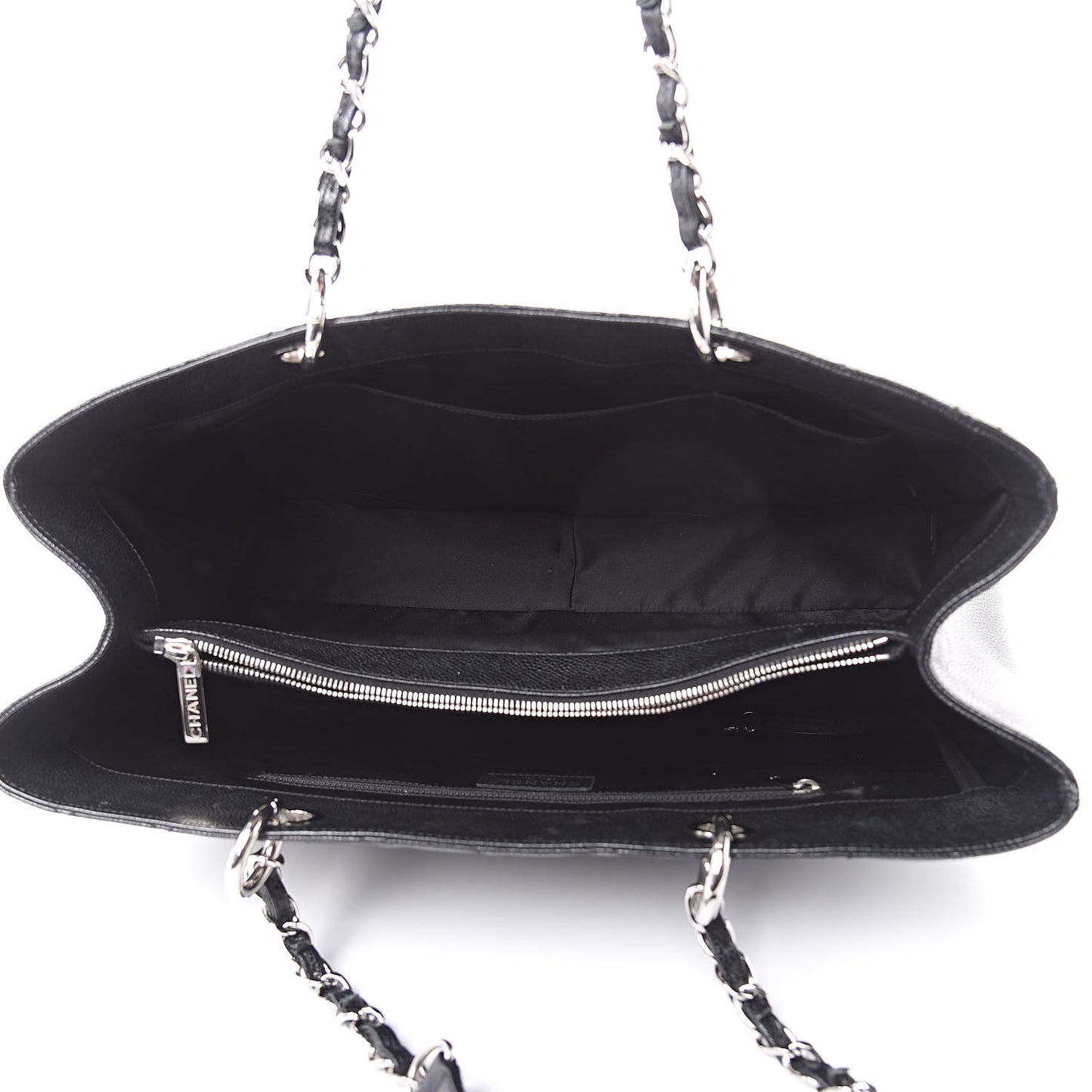 Caviar Quilted XL Grand Shopping Tote GST Black