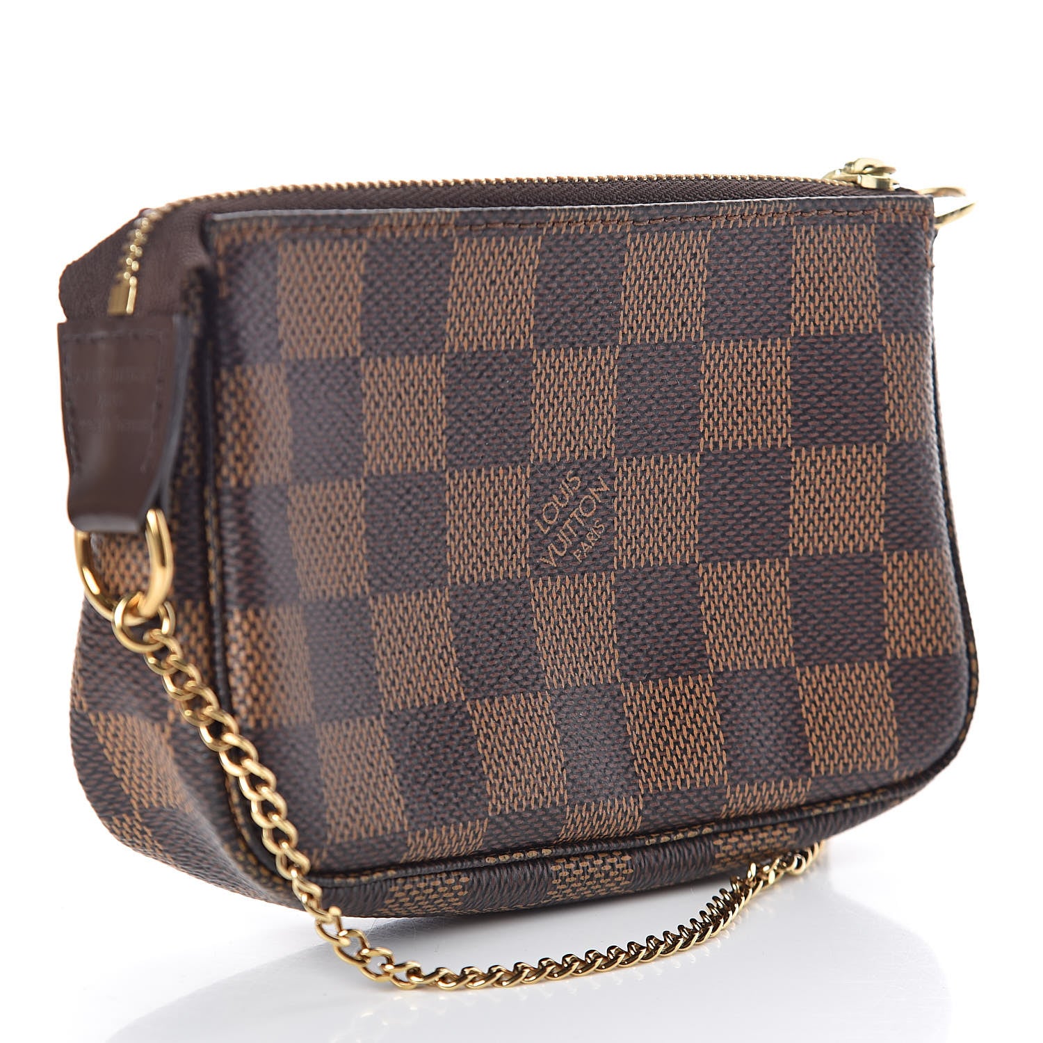 Louis Vuitton Damier Ebene Mini Pochette Accessories 3 of 7