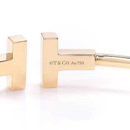Tiffany 18K Yellow Gold T Wire Bracelet 4 of 5
