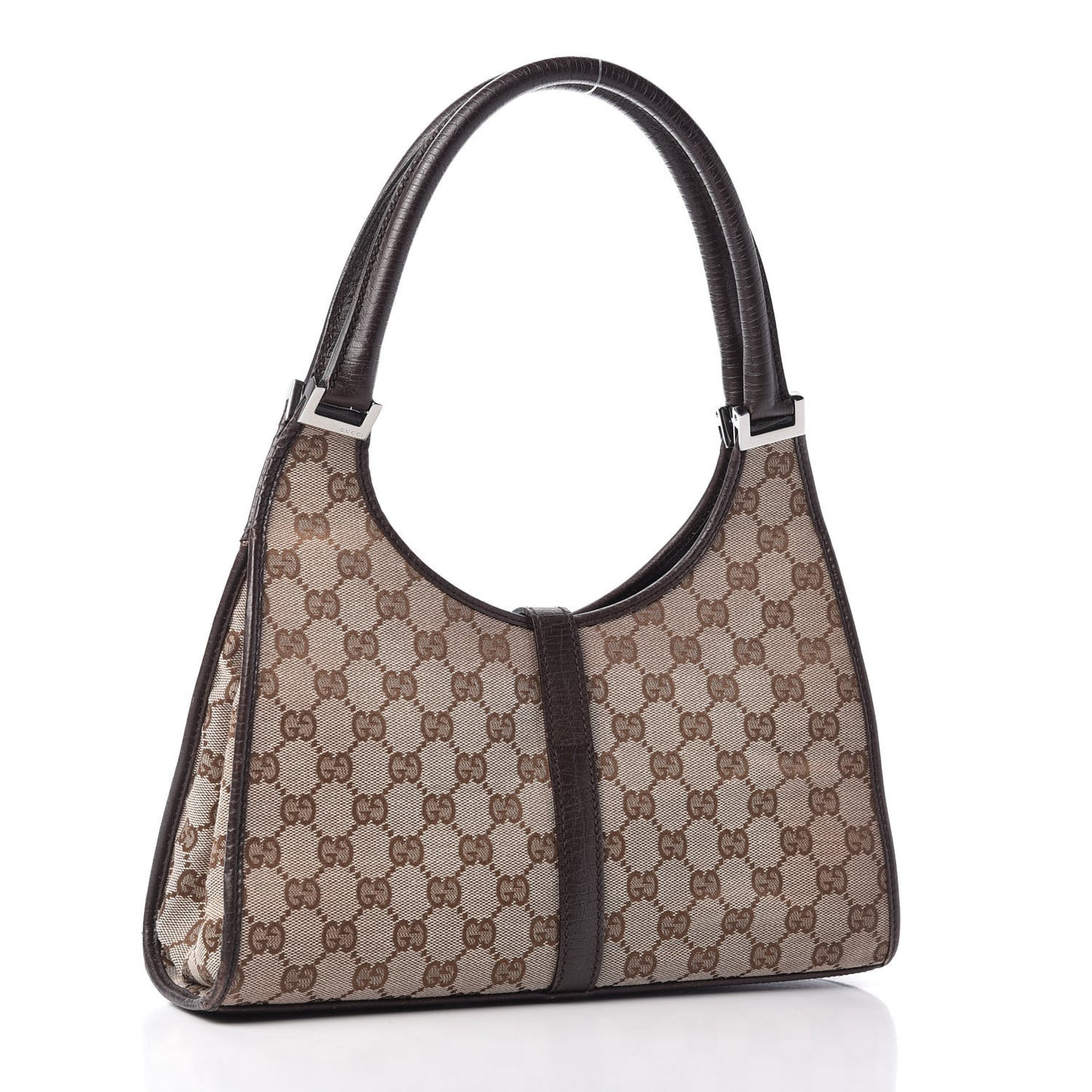 Monogram Small Bardot Bag Brown