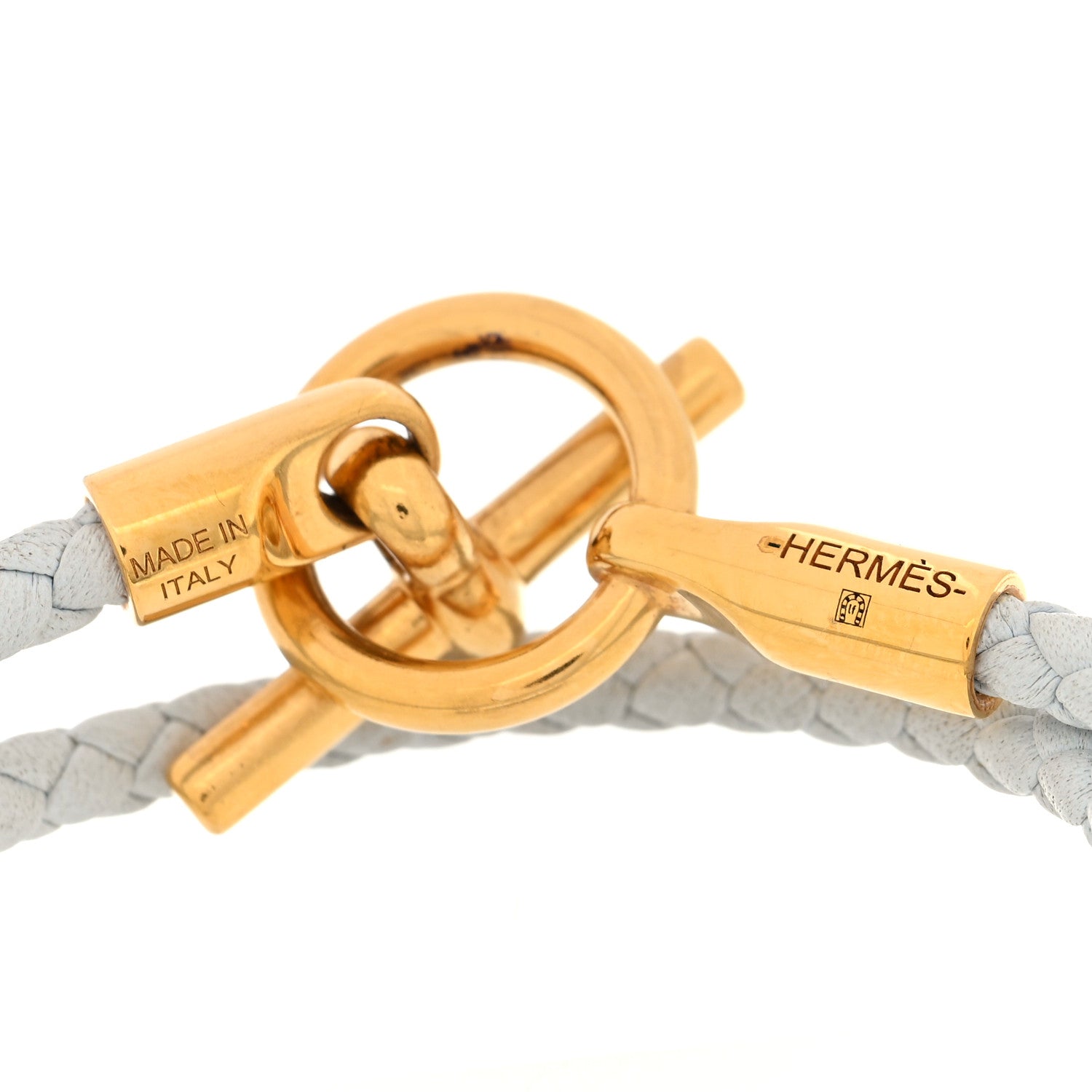 Hermes Swift Glenan Double Tour Bracelet T2 Bleu Brume 4 of 5
