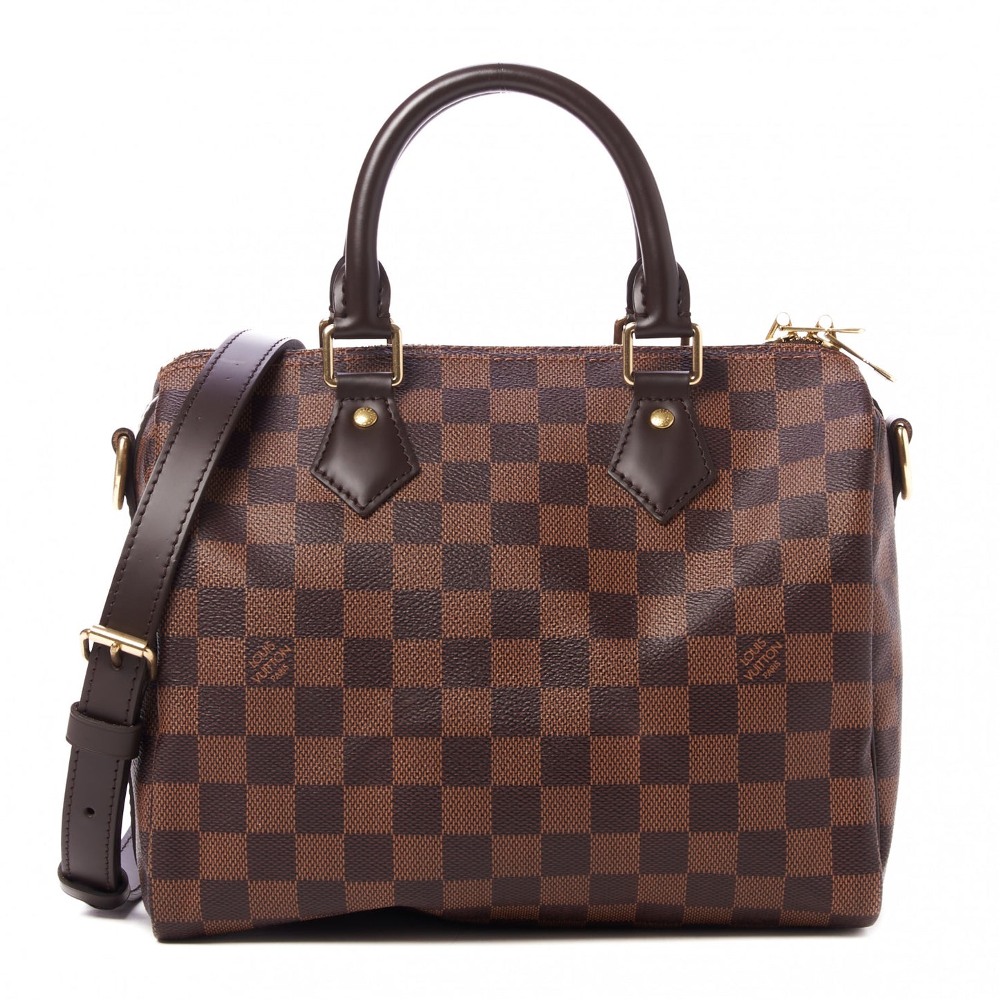 Damier Ebene Speedy Bandouliere 25