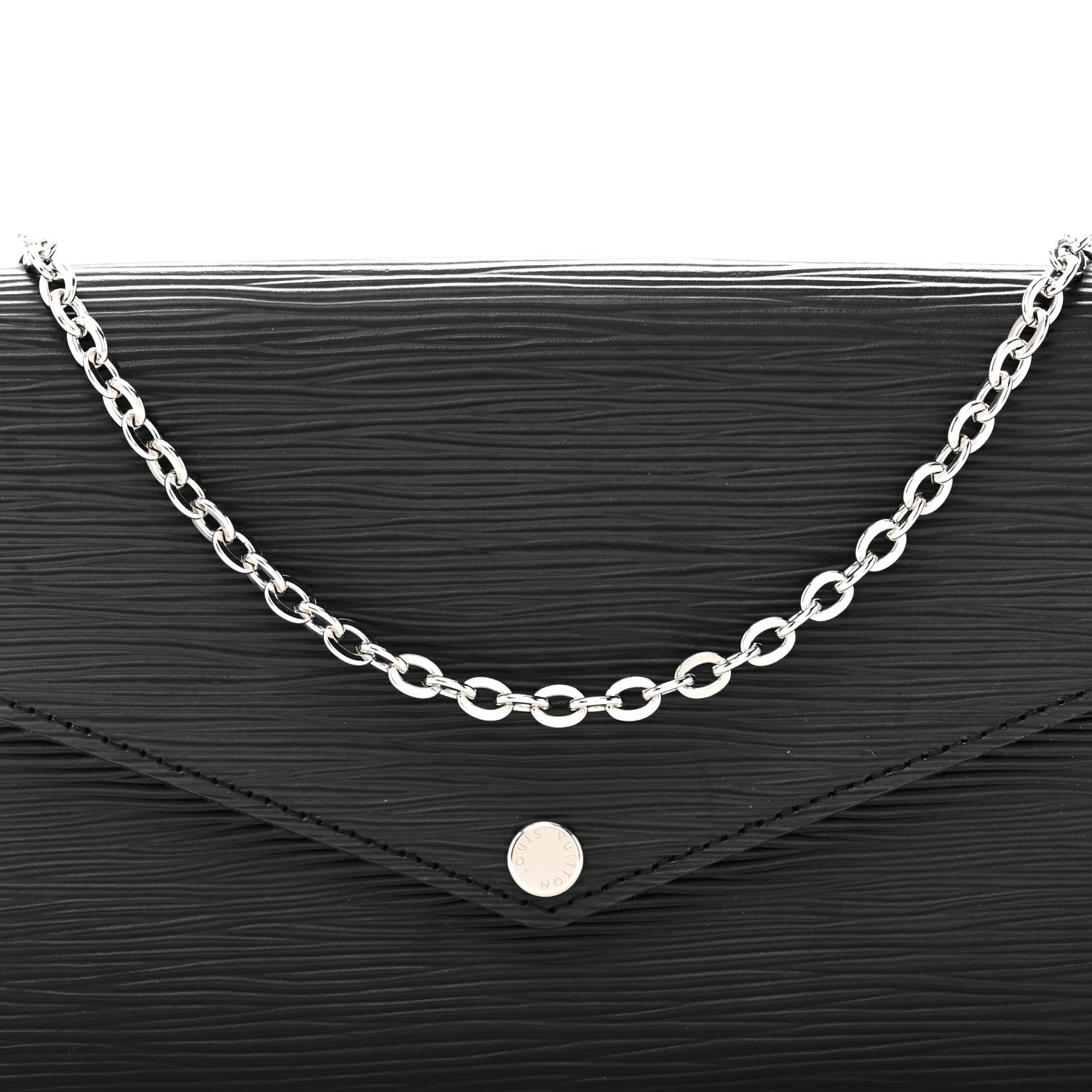 Louis Vuitton Epi Pochette Felicie Black 8 of 10