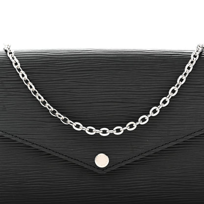 Louis Vuitton Epi Pochette Felicie Black 8 of 10