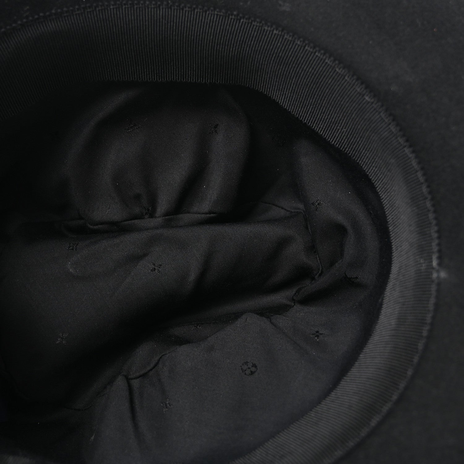 Louis Vuitton Felt Western Hat M Black 7 of 9