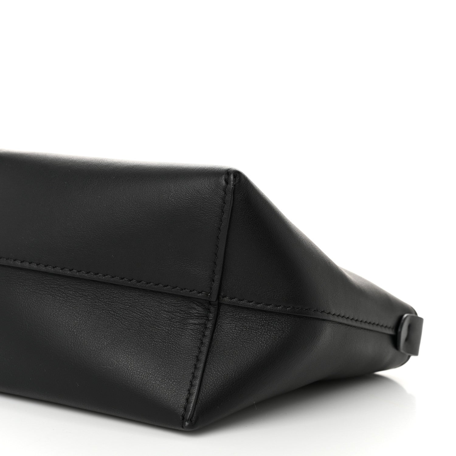 Fendi Vitello Dolce Elite Monster Eye Mini Roll Tote Black 9 of 10