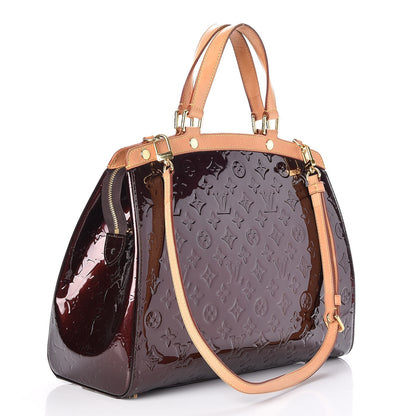 Louis Vuitton Vernis Brea GM Amarante 3 of 7