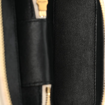 Saint Laurent Lambskin Quilted Micro Gaby Vanity Case Crema Soft 9 of 21