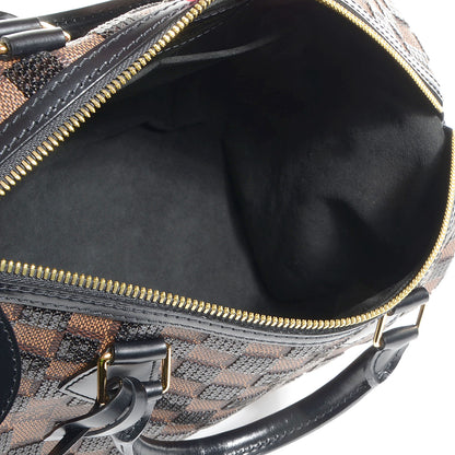 Louis Vuitton Damier Paillettes Speedy 30 Black 5 of 8