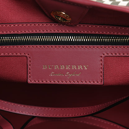 Burberry House Check Small Canterbury Tote Antique Rose 5 of 11