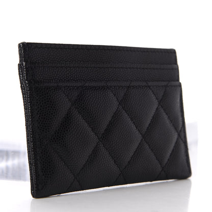 Chanel Caviar Quilted My Everything Card Holder Black 3 of 9
