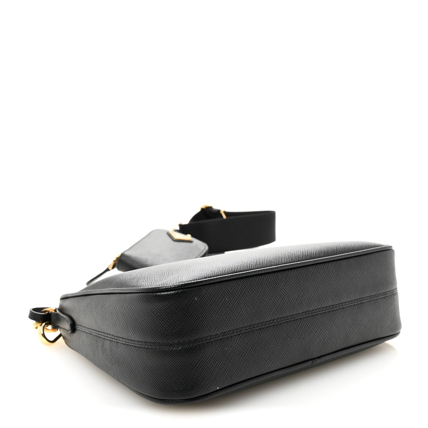 Prada Saffiano Lux Re-Edition 2005 Shoulder Bag Black 1884476