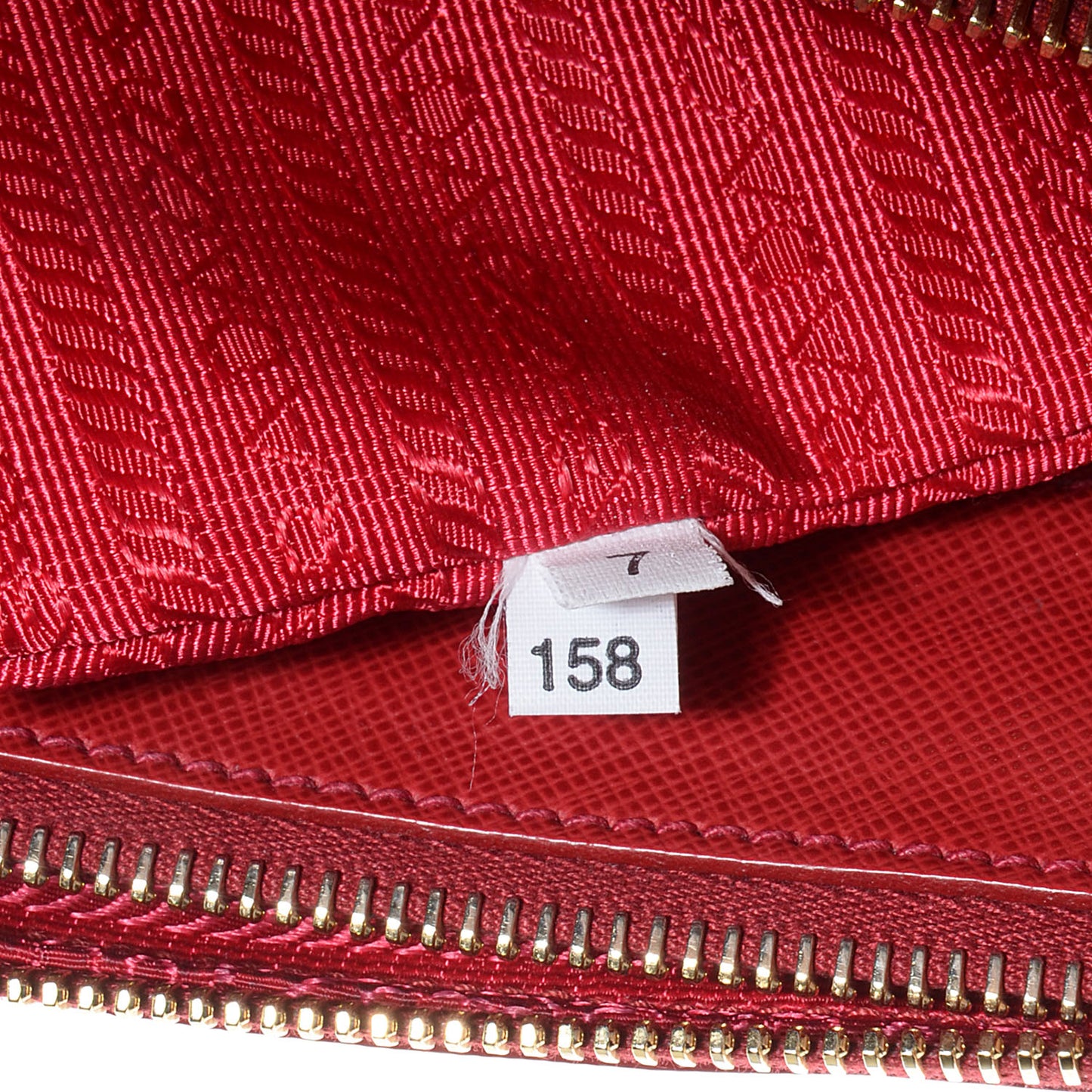 Saffiano Lux Large Double Zip Tote Fuoco