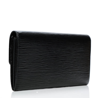 Louis Vuitton Epi Sarah Wallet Black 3 of 6