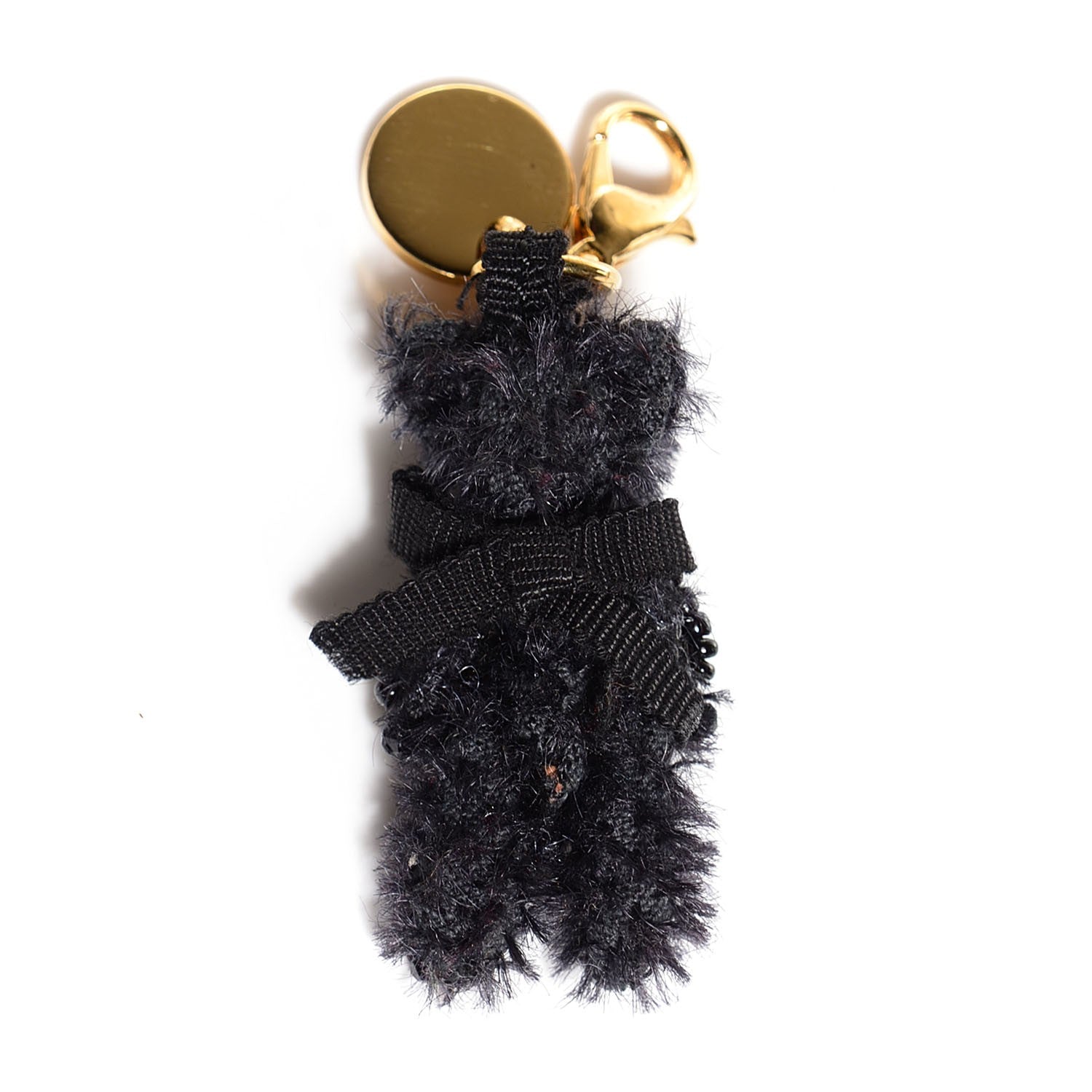 Prada Teddy Bear Keychain Black 4 of 4