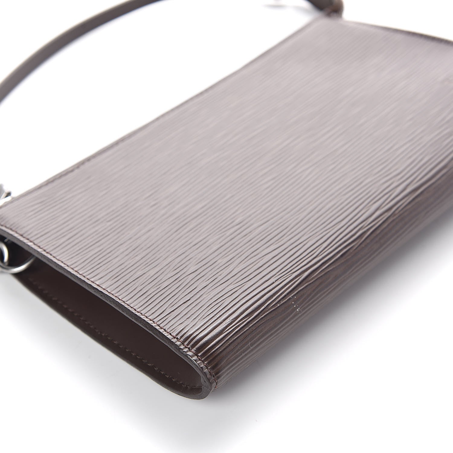 Louis Vuitton Epi Pochette Accessories 24 Moka 8 of 9