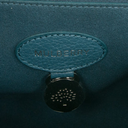 Mulberry Classic Grain Medium Lily Flap Steel Blue 6 of 8