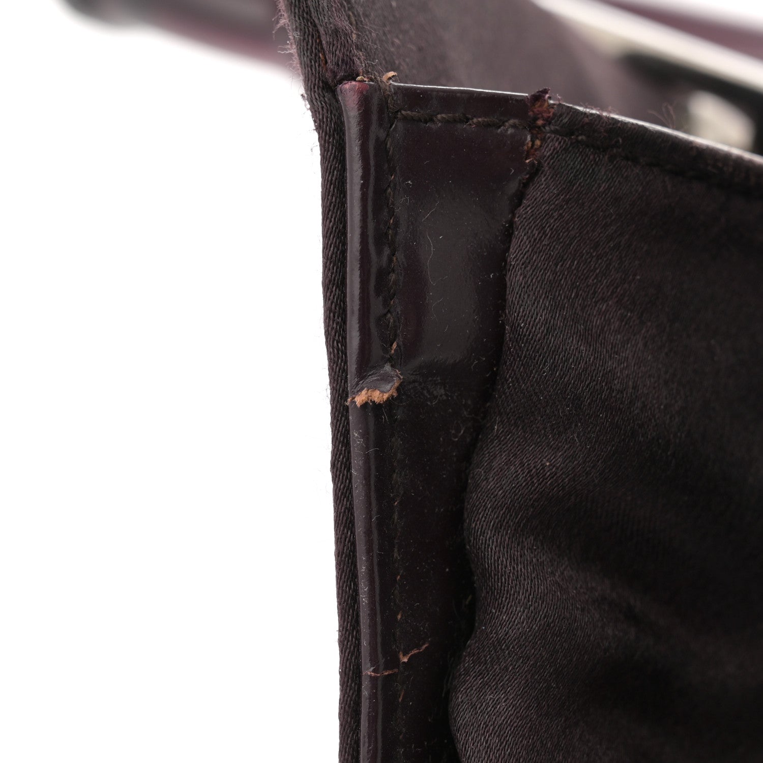 Gucci Satin Bamboo Handle Bag Brown 13 of 13