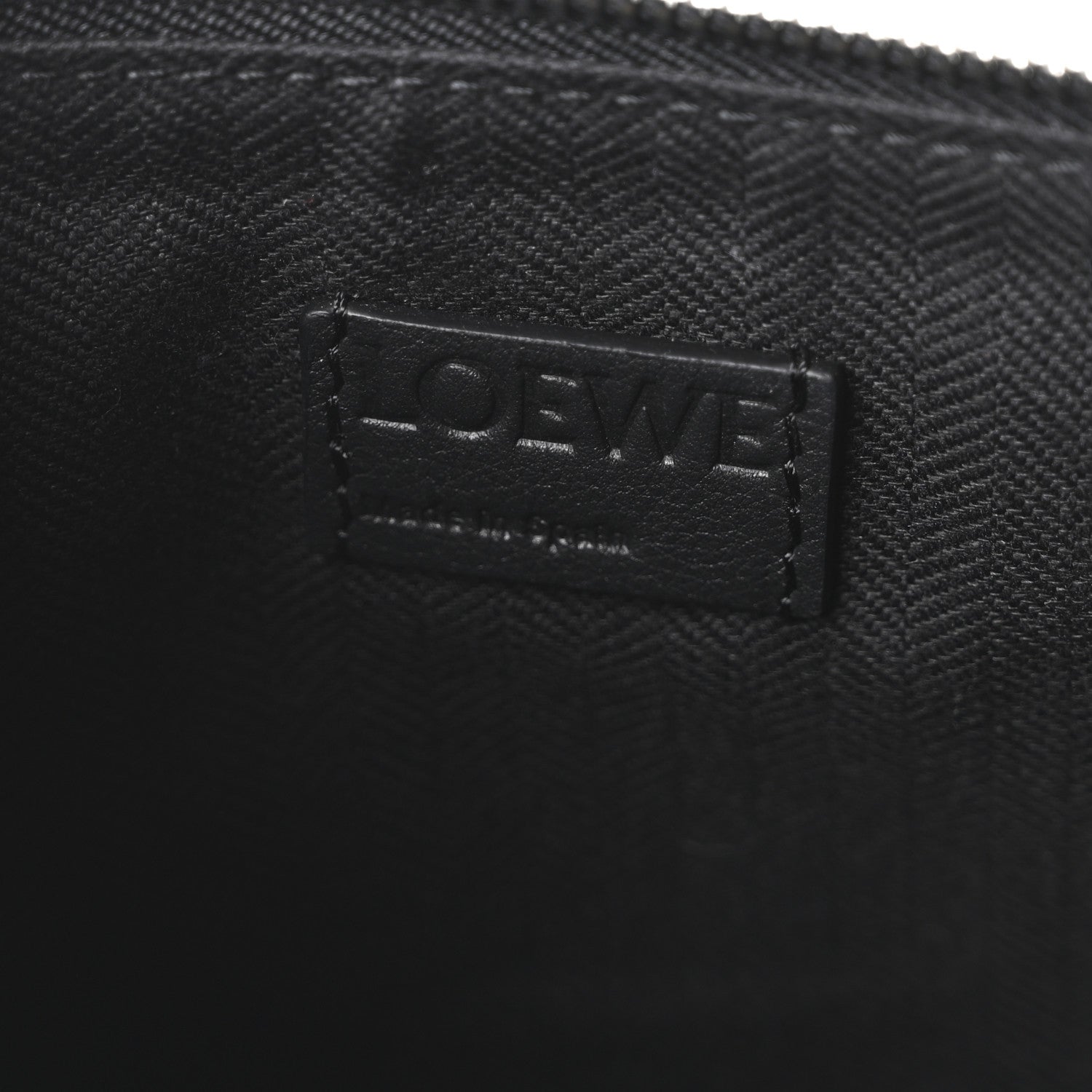 Loewe Calfskin Mini Hammock Hobo Black 6 of 9