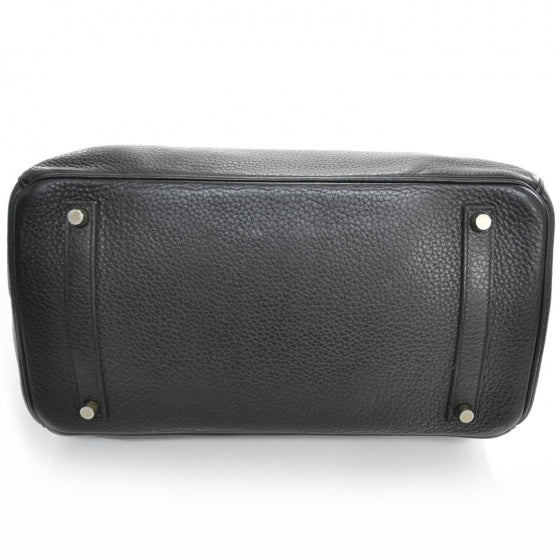 Taurillon Clemence Birkin 35 Black